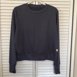 Navy Blue Crew Neck Sweatshirt